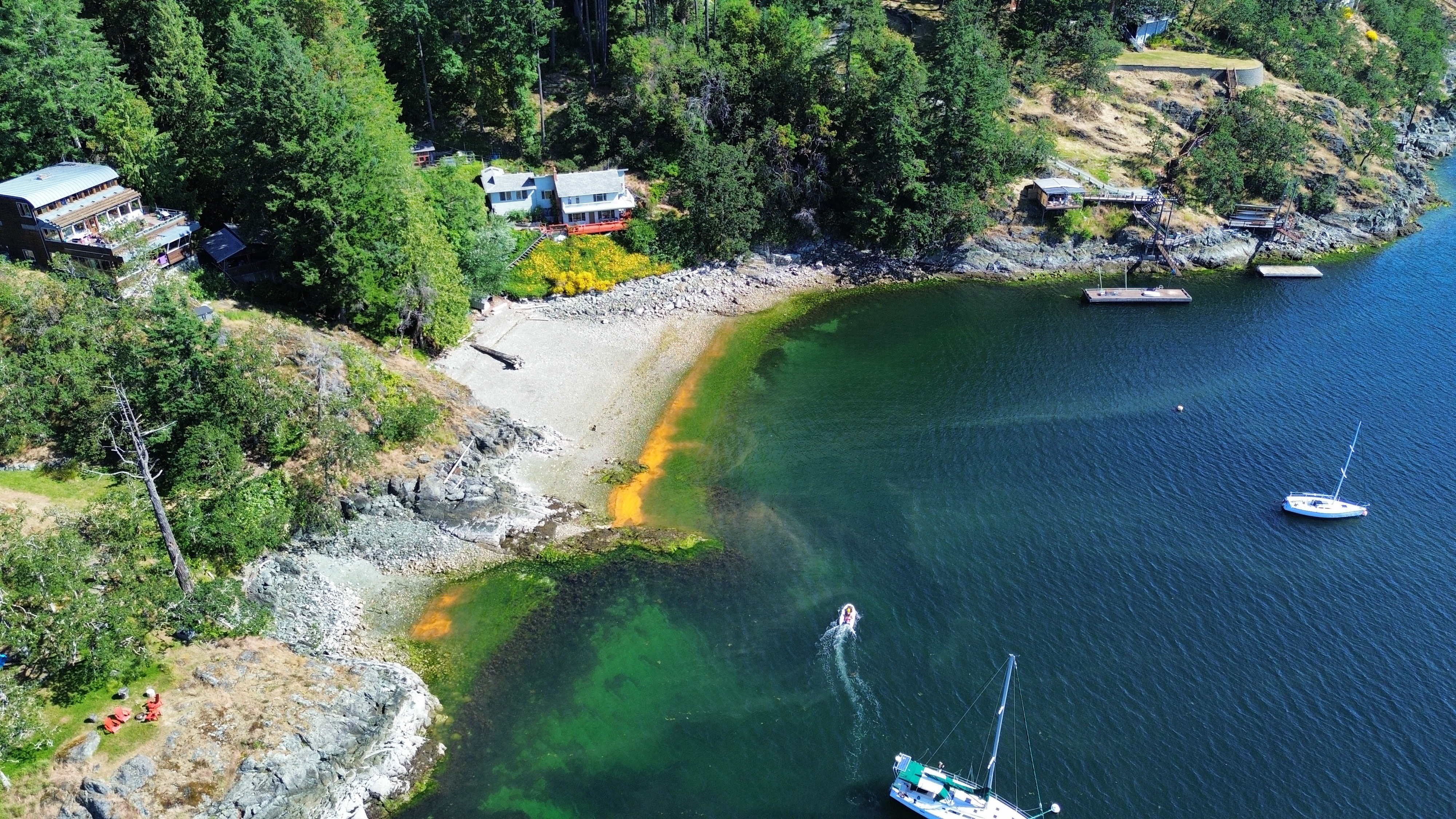 The beach at Maple Bay